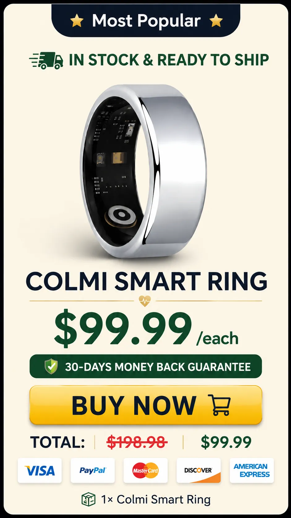 Colmi Smart Ring   offer price