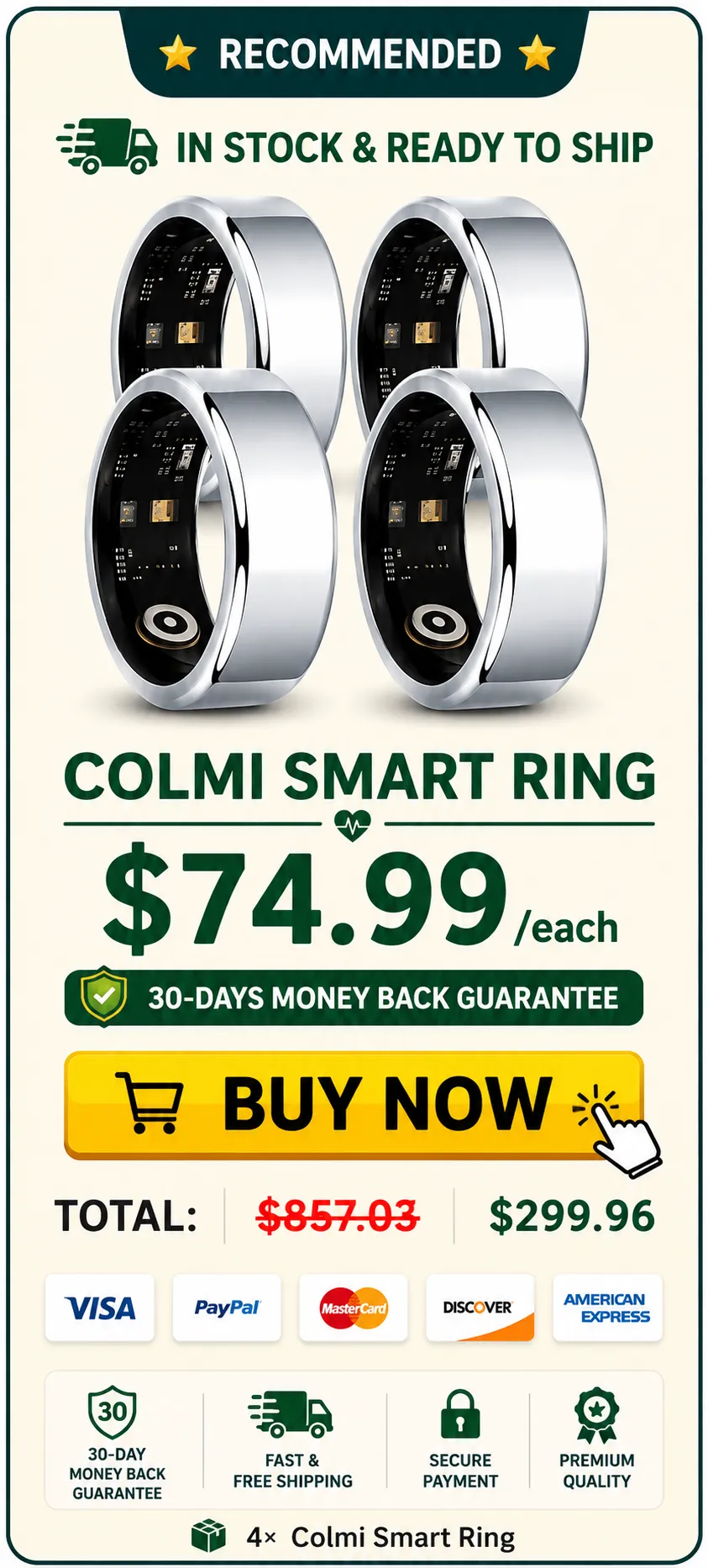 Colmi Smart Ring offer price